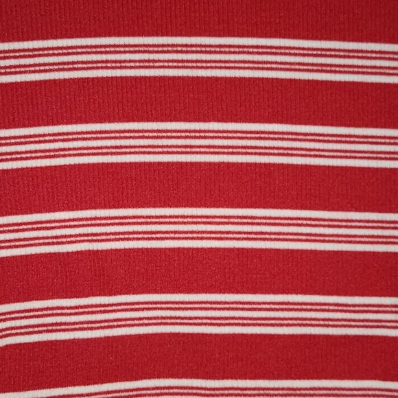 LulaRoe Red Stripped Shirt - Picture 2 of 6